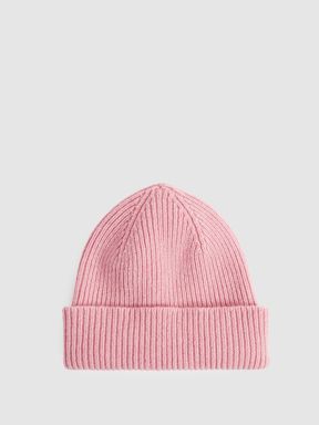 Reiss Picton Ribbed Wool Beanie