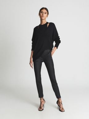 Reiss Lara Skinny-fit Leather Trousers