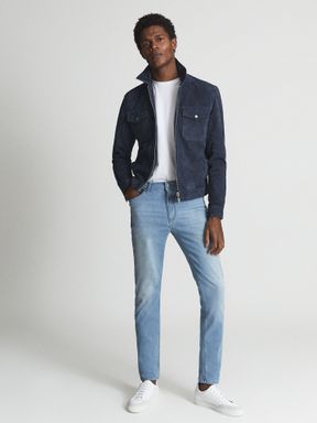 Reiss Lon Jeans in Super Skinny Fit in verwaschenem Design