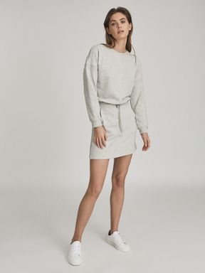 Reiss Jetta Jersey Sweater Dress