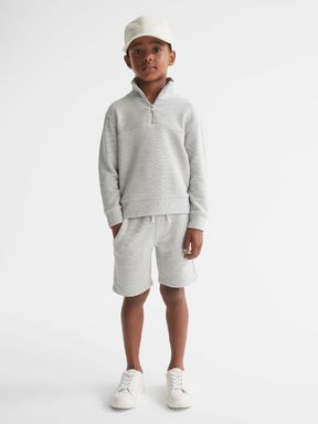 Reiss Star Ribbed Jersey Shorts