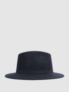 Reiss Clive Wool Trilby Hat