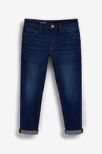 Blue Tapered Fit Stretch Jeans (3-16yrs)