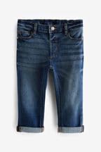 Mid Blue Denim Regular Fit Comfort Stretch Jeans (3mths-7yrs)