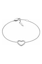 Fossil Jewellery Ladies Silver Tone Sadie Bracelet