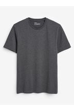 Charcoal Grey Marl Essential Crew Neck T-Shirt
