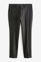 Black Skinny Fit Tuxedo Suit Trousers