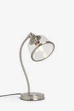 Brushed Chrome Gloucester Brushed Chrome Desk Lamp