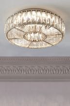 Clear Aria Small Flush Fitting Ceiling Light
