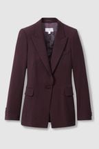 Reiss Berry Gabi Tailored Single Breasted Suit Blazer