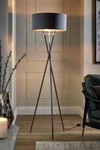 Grey Rico Floor Lamp