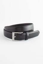 Black Stitched Edge Belt