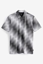 Monochrome Active & Golf Printed Polo Shirt