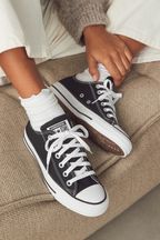 Converse Black Standard Fit Chuck Taylor All Star Ox Trainers