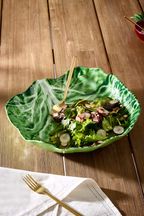 Green Cabbage Serveware Large Platter