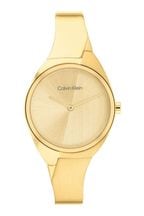 Calvin Klein Ladies Gold Tone Charming Watch