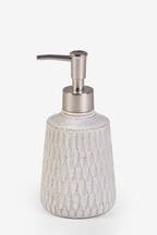 Grey Geo Country Soap Dispenser