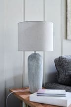 Grey Fairford Extra Large Table Lamp