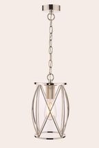 Beckworth Polished Nickel Lattice Ceiling Light Pendant