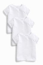 White 3 Pack T-Shirt (3-16yrs)