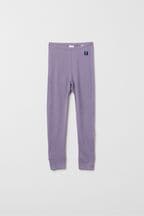Polarn O Pyret Purple Merino Wool Long Johns Trousers