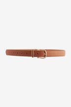 Tan Brown Essential PU Jeans Belt