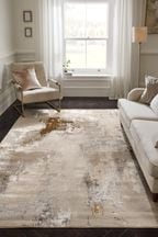 Champagne Valencia Elena High Shine Abstract Rug