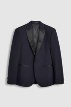 Navy Blue Tuxedo Suit Jacket