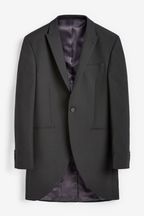 Black Slim Morning Suit Jacket