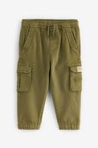Khaki Green Comfort Cargo Jeans (3mths-7yrs)