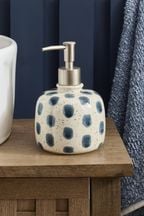 Blue Spot Soap Dispenser