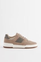 Brown/Cream Smart Casual Trainers