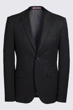 MOSS Charcoal Grey Skinny Fit Stretch Suit: Jacket