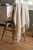 Natural Super Soft Ludlow Throw