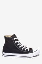 Converse Black/White Regular Fit Chuck Taylor All Star High Trainers