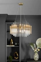 Brass Arundel 8 Light Chandelier Light