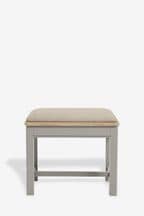 Grey Hampton Painted Oak Collection Luxe Stool