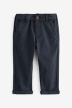 Navy Blue Stretch Chino Trousers (3mths-7yrs)