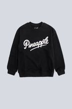 Pineapple Black Logo Girls Sweatshirt