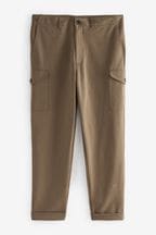 Taupe Brown EDIT Cargo Trousers