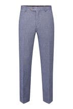 Skopes Jude Blue Tweed Tailored Fit Suit Trousers