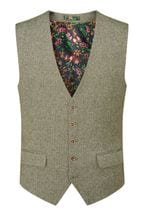 Skopes Jude Tweed Suit Waistcoat