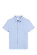 Jack Wills Blue Oxford Short Sleeve Shirt