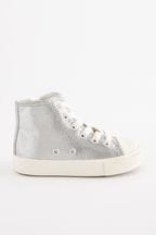 Silver Standard Fit (F) High Top Trainers