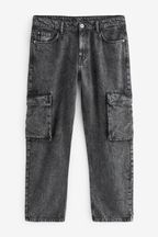 Black EDIT Denim Cargo Jeans