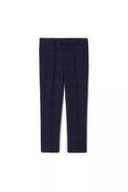MOSS Boys Blue Check Trousers