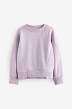 Lilac Purple Crew Sweatshirt Top (3-16yrs)