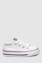 Blanc - Baskets Converse Chuck Taylor All Star basses enfant
