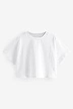 White Boxy T-Shirt (3-16yrs)