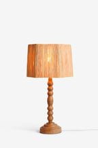 Nina Campbell Natural Ashwood Table Lamp